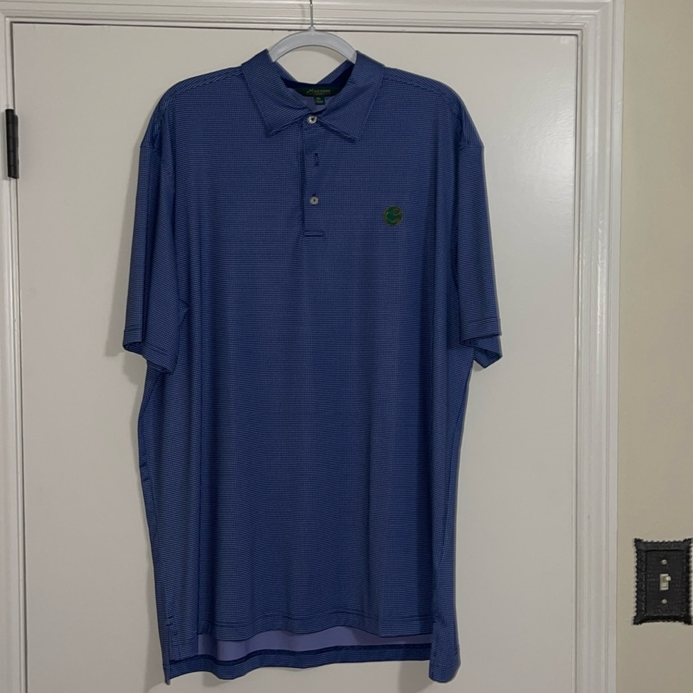 Men’s Augusta National Masters Tournament Berkman’s place houndstooth polo. XL